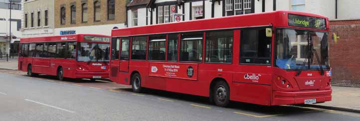 Metroline DC1542 Abellio 8468 Transbus Dart Caetano Nimbus